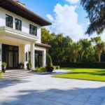 villa con giardino